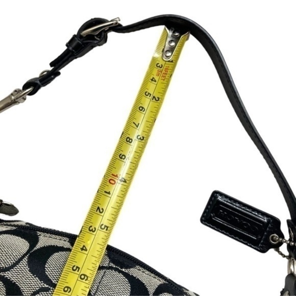 Coach 41642 RARE Y2K legacy collation black signature mini bag - Picture 7 of 13